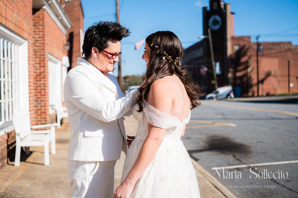 Bakery 1818 Madison NC Wedding Photography by Maria Sollecito