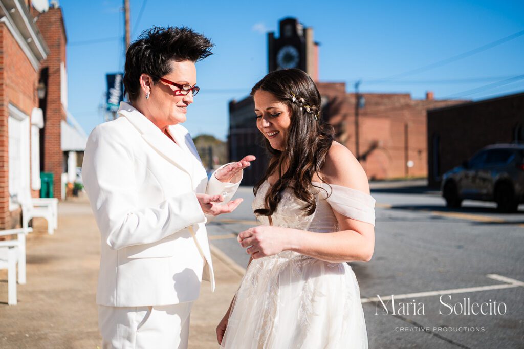 Bakery 1818 Madison NC Wedding Photography by Maria Sollecito