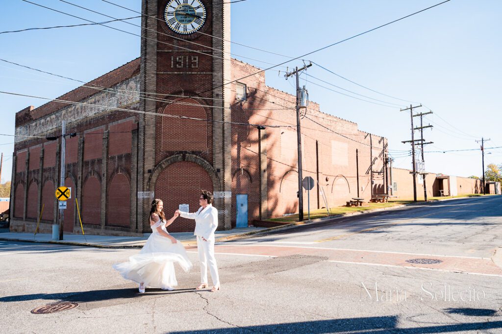 Bakery 1818 Madison NC Wedding Photography by Maria Sollecito