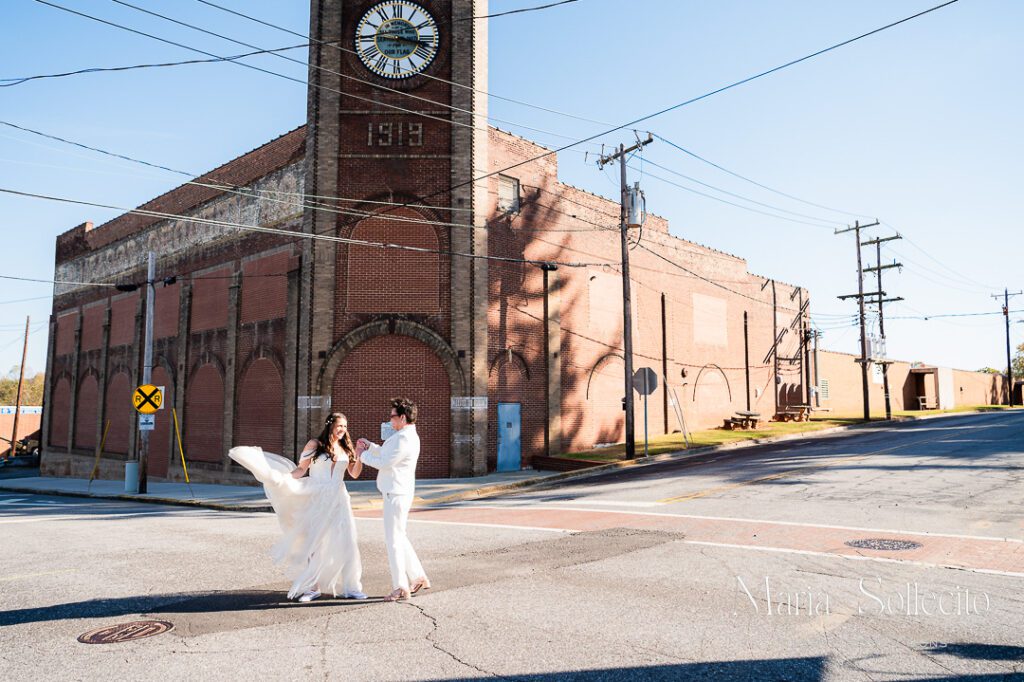 Bakery 1818 Madison NC Wedding Photography by Maria Sollecito