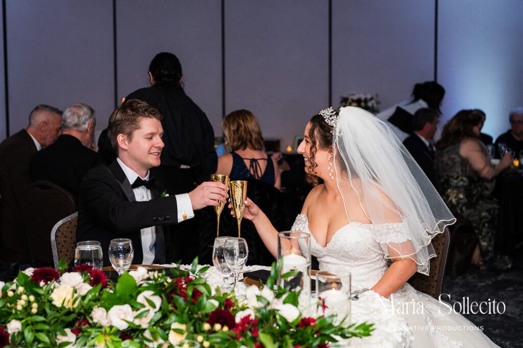 Sofia & Billy Double Tree Airport Greensboro NC Wedding Photography by Maria Sollecito