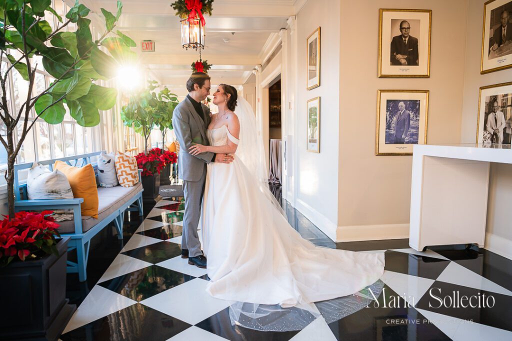 Carolina Inn Chapel Hill NC New Years Eve Wedding Photography by Maria Sollecito